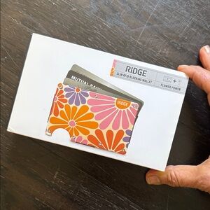 Ridge Flower Power RFID Blocking Wallet - Multicolor